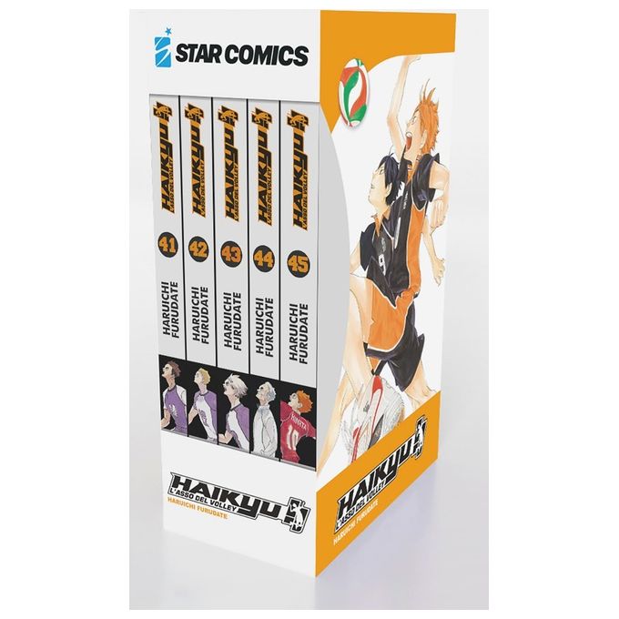 Star Comics Haikyu!! Collection Cofanetto Volume 41 Volume 45