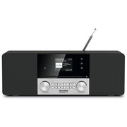 TechniSat 0000-3956 DigitRadio 3 IR Radio Portatile Digitale con Bluetooth DAB FM Schermo TFT 7,11 cm (2.8'') colore Nero Argento