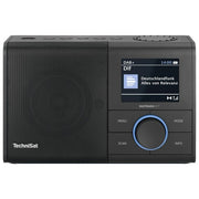 TechniSat 0000-3998 DIGITRADIO 217 Radio Portatile DAB+ FM Bluetooth 3.2'' TFT 5 W colore Nero