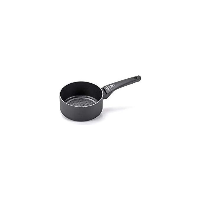 Moneta Recy Casseruola 1 Manico 16cm Alluminio 100% Riciclato Nero