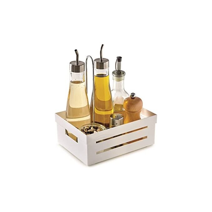 Snips Cassetta Storage Box Multiuso Impilabile Bianco