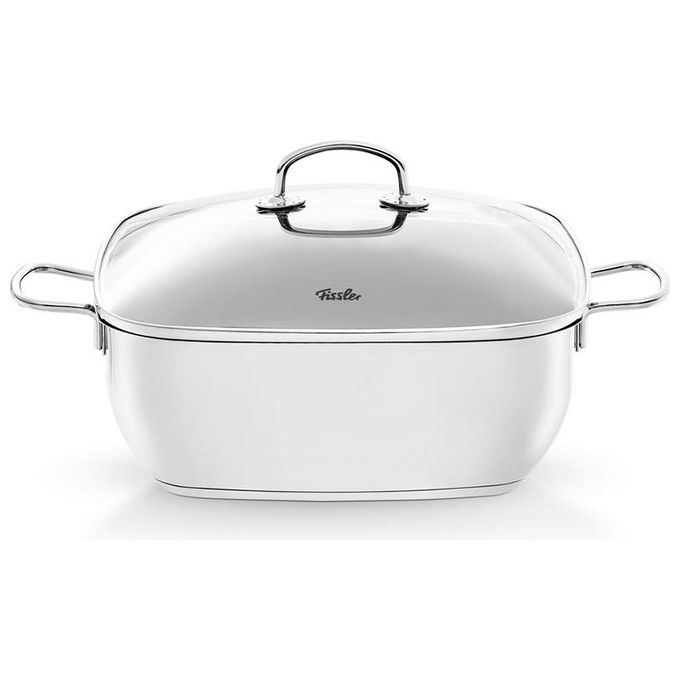 Fissler Secural Rostiera in Acciaio Inox 6.5 Litri 28cm