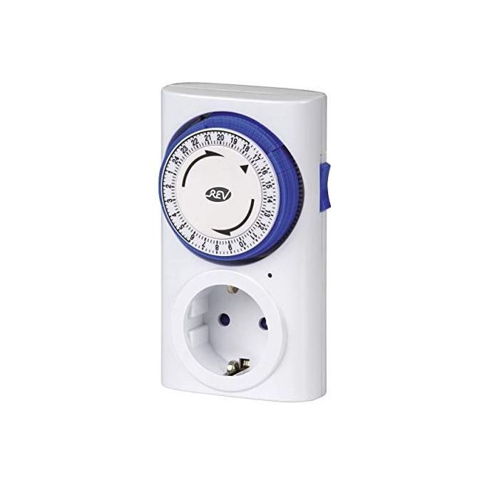 Rev Presa Timer Meccanica Bianco