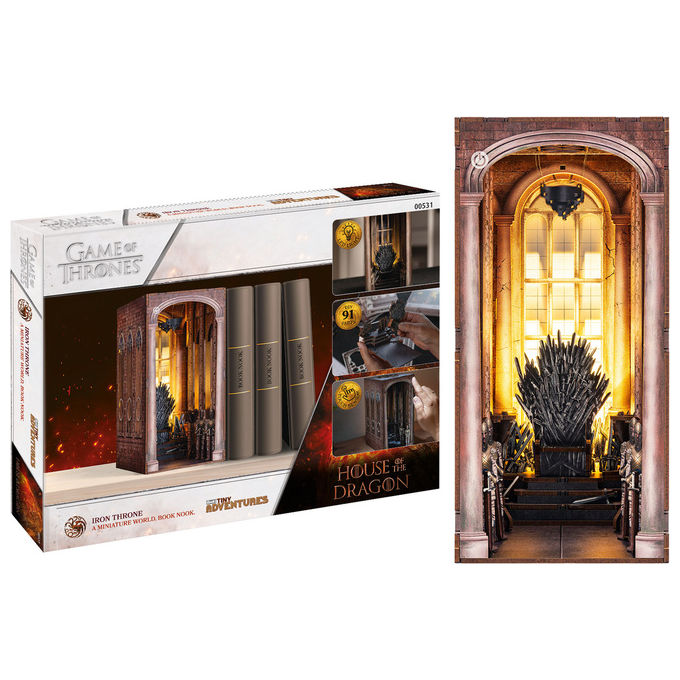 Revell 00531 Tiny Adventure Iron Throne - House of the Dragon Modello di nave passeggeri Kit di montaggio 91 pz colore Multicolore