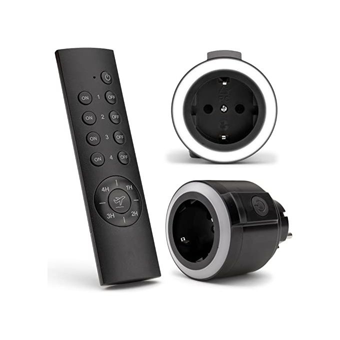REV Prese con Telecomando Set 2  1 COMFORT Antracite