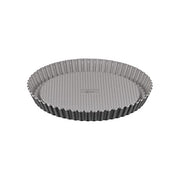 Lagostina Gustosa Stampo Crostata in Acciaio Antiaderente per Forno Nero Diametro 28 cm
