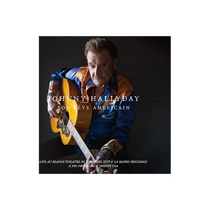 CD Son Reve Americain di Johnny Hallyday DVD Raccolta di brani iconici per gli amanti della musica e della cultura pop