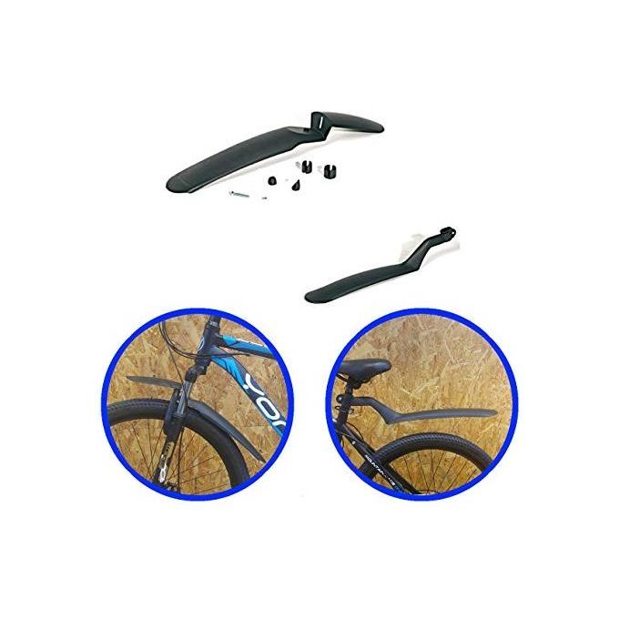 Bellelli Parafanghi Bicicletta Mtb 24-26 Quick Fix Nero