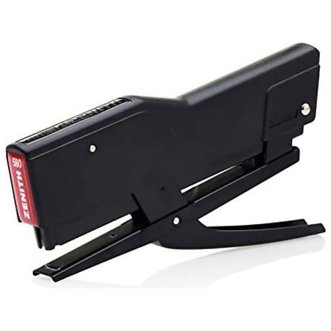 Zenith 205901069 590 Cucitrice a Pinza fino a 30 fogli con Punti 6-6 Capacita' 200 punti colore Nero