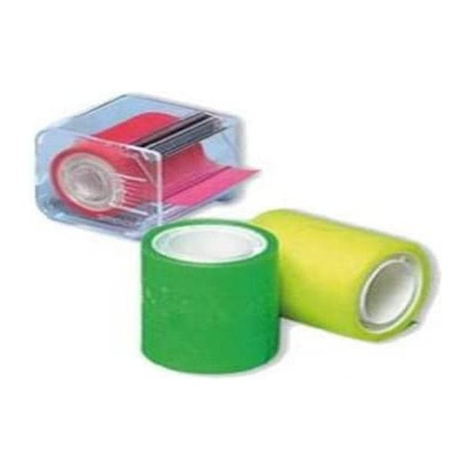Eurocel 021200652 Memograph Nastro Adesivo Scrivibile e Rimovibile 50 mm x 10 m colore Rosa