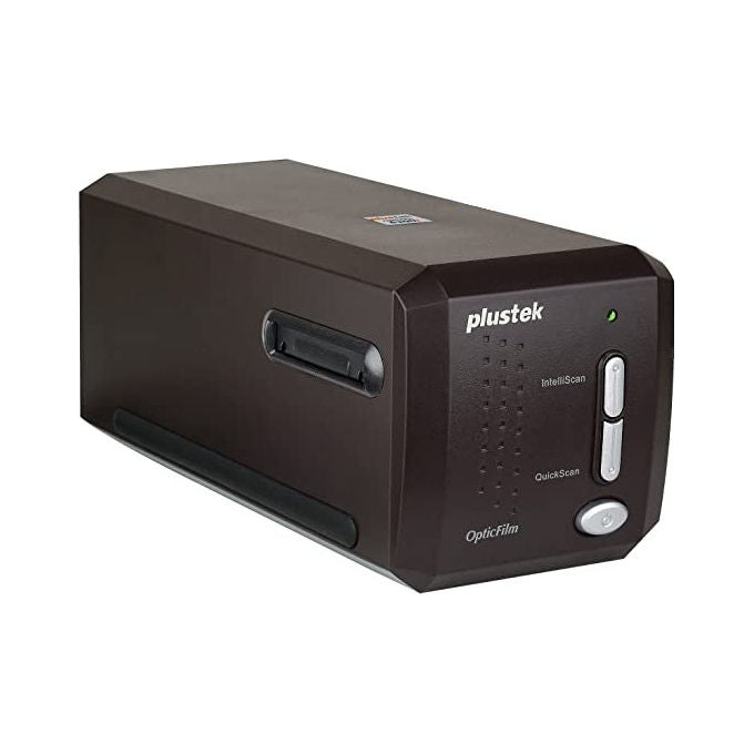 Plustek 0317 OpticFilm 8300i SE Scanner per film Risoluzione 7200 dpi Sensore CCD Interfaccia USB 2.0 Tipo B colore Nero
