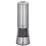 Zassenhaus 033045 Gera Macinapepe Elettrico con Macina in Ceramica 6 Regolazioni LED Integrato Acciaio Inox