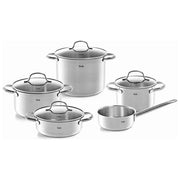 Fissler San Francisco Set di Pentole in Acciaio Inox 5 Pezzi