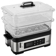 Steba DG 2 Vaporiera 6 Litri Acciaio Inox-Nero 1200W