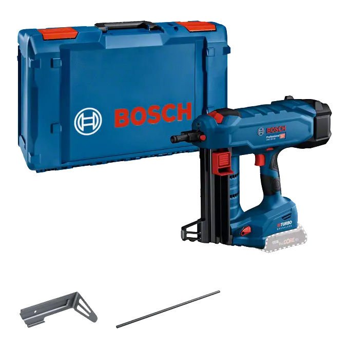 Bosch 06019L7001 GNB 18V-38 Chiodatrice per Calcestruzzo a Batteria 18 V Lunghezza Chiodi 13-38 mm Diametro 2,7-3 mm colore Nero Blu