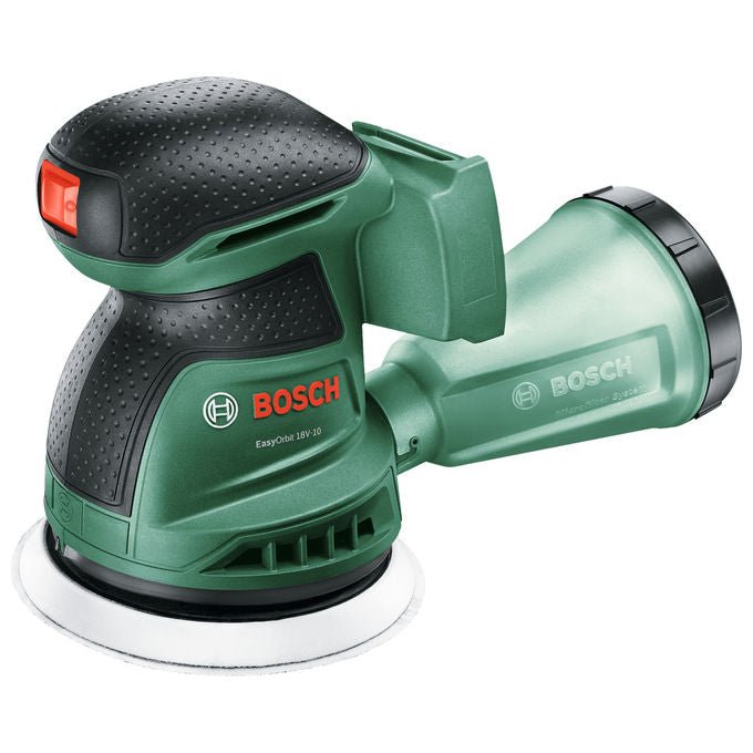 Bosch 06033E4000 EasyOrbit 18V-10 Levigatrice rotoorbitale 125 mm 23000 giri-min 18 V con Microfilter colore Nero Verde