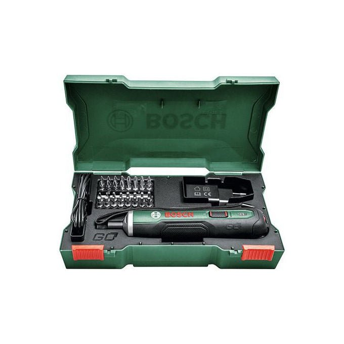 Bosch 06039C6000 Avvitatore 3,6V Litio Push Start con portabit magnetico 1-4'' coppia massima 2,5 Nm velocita' massima 360 giri-min colore Nero