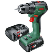 Bosch 06039D7100 UniversalImpact Trapano avvitatore a percussione 18 V 2 Ah coppia max 60 Nm mandrino senza chiave motore senza spazzole colore Verde
