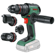 Bosch 06039E2103 AdvancedImpact 18V-80 Trapano a percussione a batteria Coppia massima 82 Nm Velocita' 0-1950 giri-min Mandrino autoserrante 13 mm Colore Verde