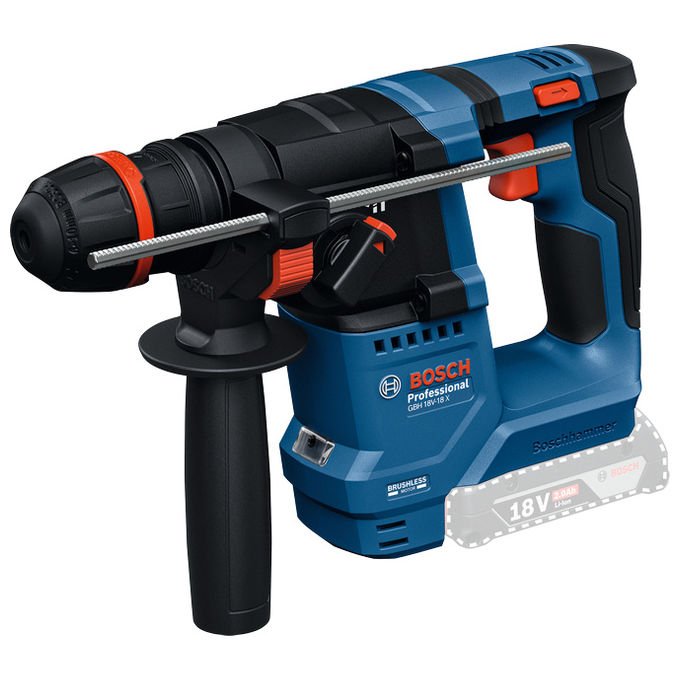 Bosch 0611927102 GBH 18V-18 X Martello Perfuratore 18 V 1 5 J SDS+ Blu-Nero