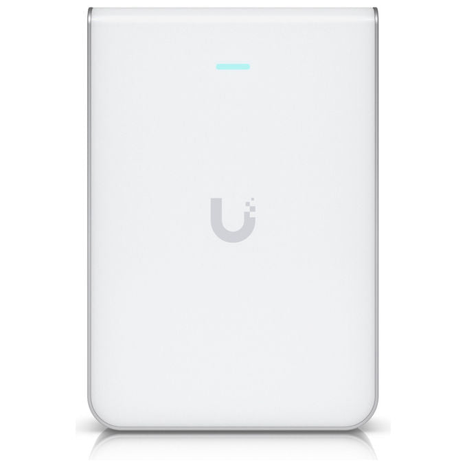 Ubiquiti U7-PRO-WALL UniFi Access Point Wi-Fi 7 Tri-Band 5700 Mbit-s PoE+ 2.5 Gbps colore Bianco