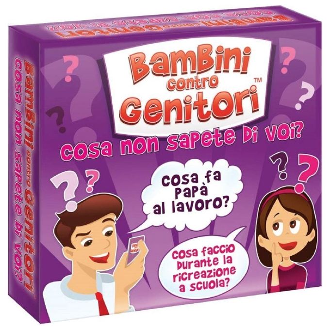Asmodee Gioco Bambini Contro Genitori: Cosa non Sapete di Voi?