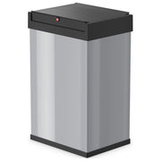 Hailo 0840-121 Big-Box Swing Cestino per rifiuti 35 Litri Acciaio Argento
