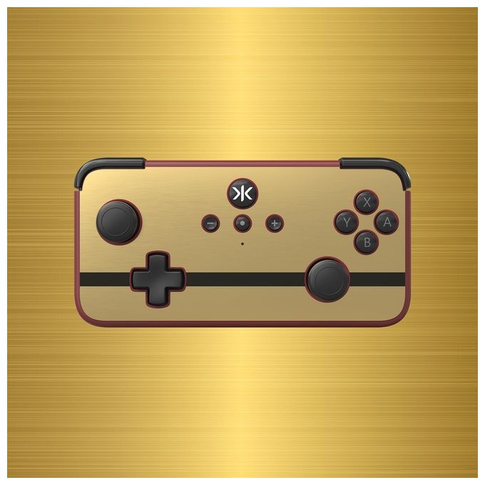 Crkd Gamepad 24 Ns Rg Ret Neo S Retro Gold Edition Oro e Rosso