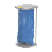 Hailo 0912-110 ProfiLine MSS XXXL Porta Sacchi 120 l con Coperchio e Sistema di Espansione colore Grigio