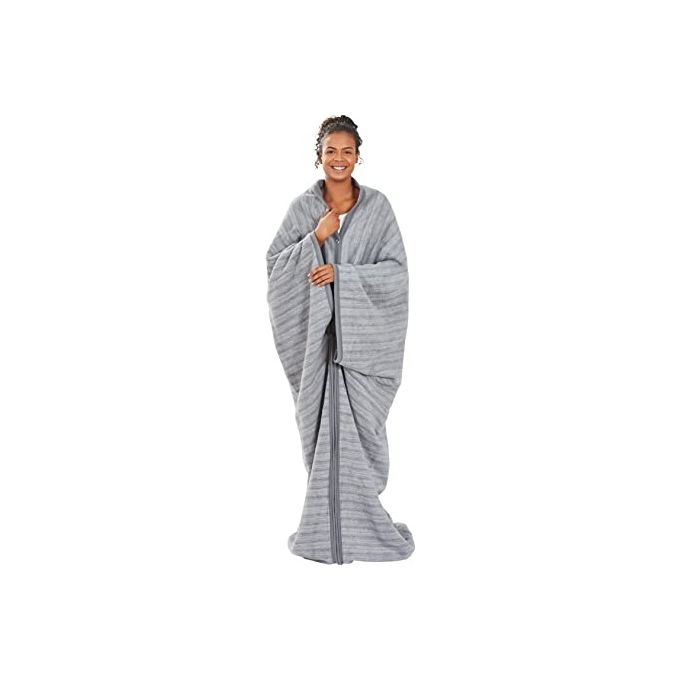 Ibena Jacquard Coperta Fano Antracite 800 150x200cm