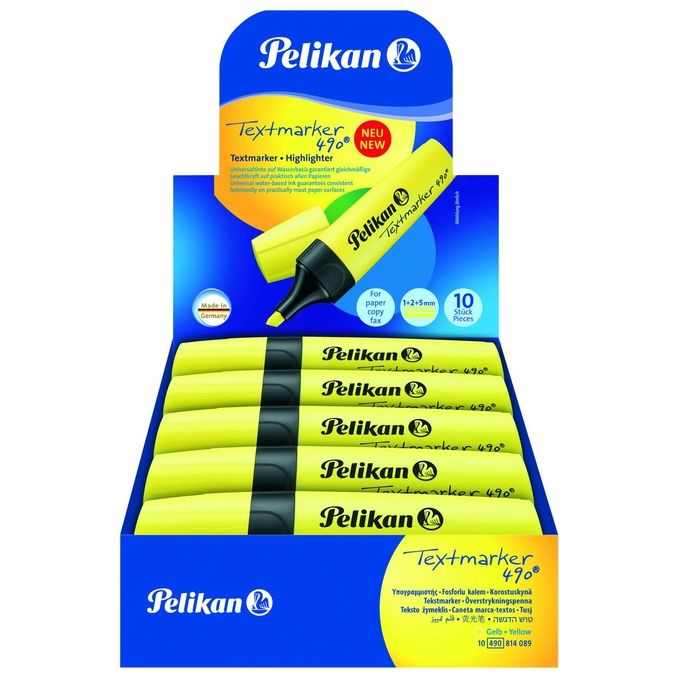 Pelikan Cf10 evidenziatore Text Marker Giallo