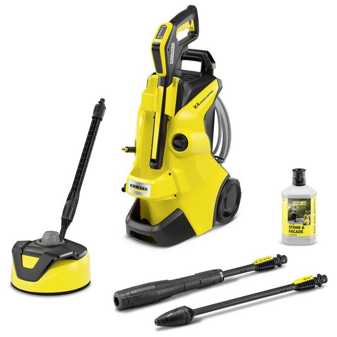 Kärcher 1.324-303.0 K 4 Power Control Flex Home idropulitrice 130 bar 420 l-h colore Nero, Giallo