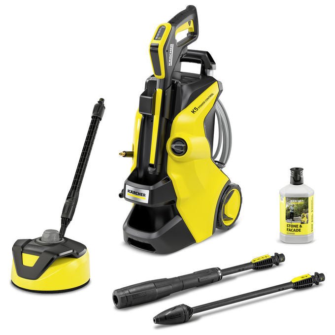 Kärcher 1.324-703.0 K 5 Power Control Flex Home Idropulitrice Verticale 500 l-h 145 bar 2100 W colore Nero Giallo