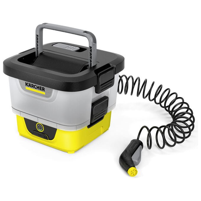 Kärcher 1.599-350.0 OC 4 Idropulitrice Compatta Batteria 8 L 2 l-min 22 min autonomia colore Nero Bianco Giallo