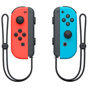 Nintendo 10019744 Joy-Con Gamepad Wireless per Nintendo Switch con Controllo Analogico Digitale D-pad Vibrazione Accelerometro Giroscopio colore Rosso Ciano