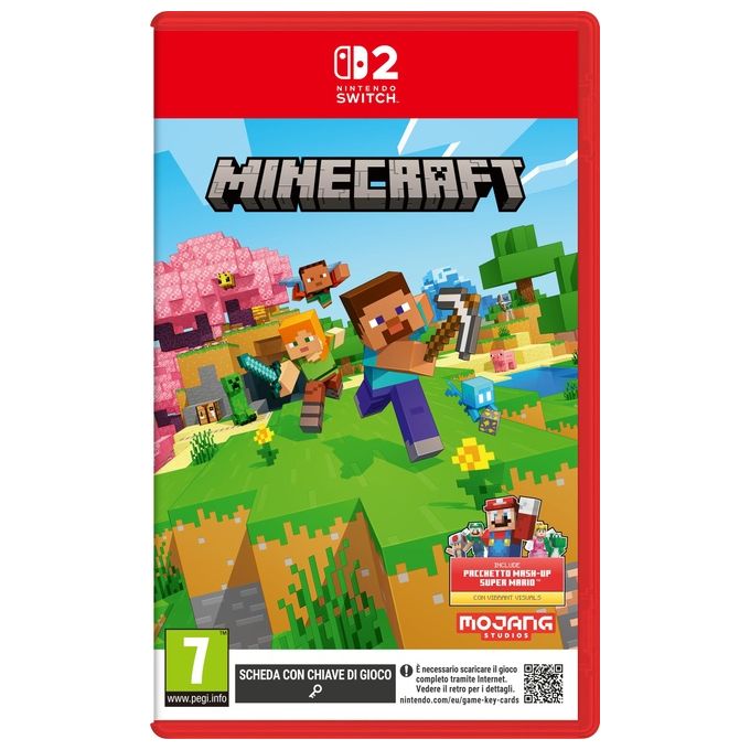 Nintendo 10020042 Minecraft Videogioco per Nintendo Switch 2 Edizione italiana versione su scheda