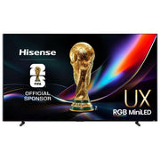 Hisense 100UXQ Smart TV Mini LED ULED 100'' 4K UHD 165 Hz Dolby Vision FreeSync Premium Pro VIDAA colore Nero