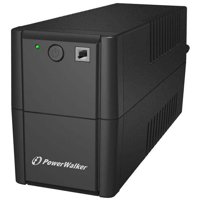 PowerWalker 10120049 VI 850 SE Gruppo di continuita' A linea interattiva 850 VA 480 W 2 prese Tipo F colore Nero