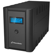 PowerWalker 10120098 VI 2200 SHL Gruppo di continuita' Line-Interactive 2200VA 1200W AVR 4 uscite Schuko IEC colore Nero