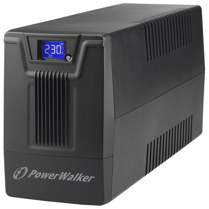 PowerWalker 10121139 VI 600 SCL gruppo di continuita' (UPS) a linea interattiva 0,6 kVA 360 W Tipo F LCD 7 Ah 12 V colore Nero