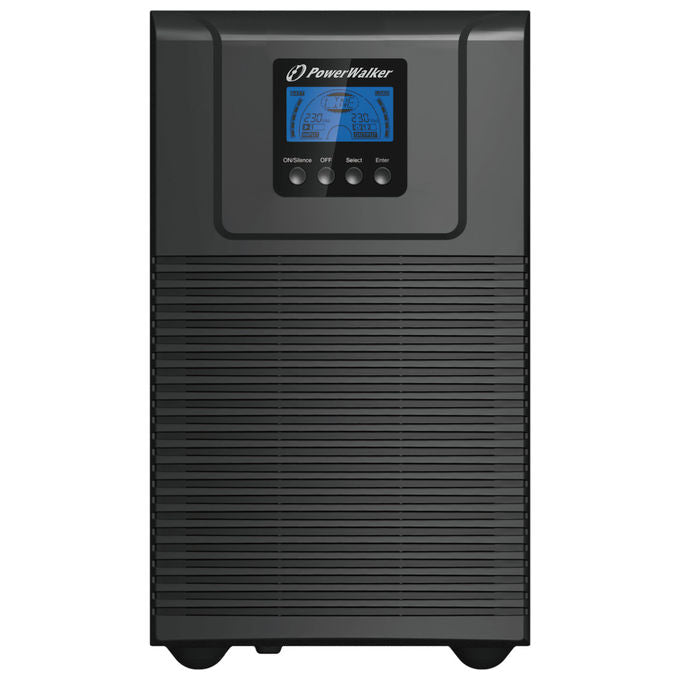 PowerWalker 10122043 VFI 3000 TG Gruppo di Continuita' On-Line 3 kVA 2700 W 5 prese AC tipo C13 C19 C20 colore Nero