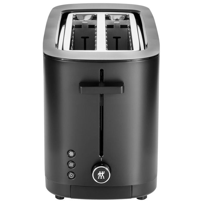 Zwilling 1026860 Tostapane 4 Fette 1800 W con Funzione Scongelamento e Riscaldamento colore Nero
