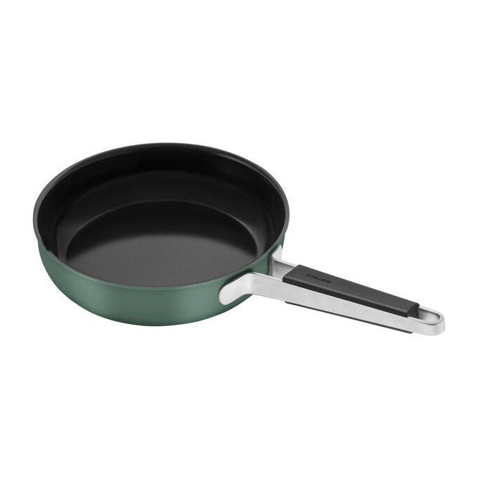 Zwilling 1028865 Pure Padella Multiuso 24 cm Rivestimento Antiaderente in Ceramica Senza PFOA PFAS PTFE colore Verde