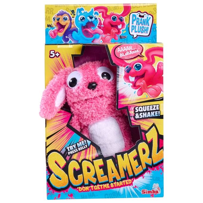 Simba Peluche Screamerz Coniglietto Pazzerello con Suoni