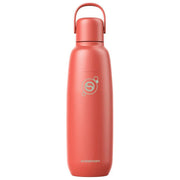 Sodastream 1062418440 FizzandGo Bottiglia 0.9 L Acciaio Inossidabile colore Papaya