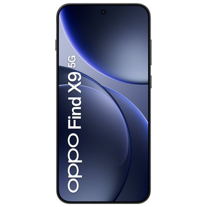 Oppo Find X9 5G, Smartphone, Tripla Fotocamera 50+50+50MP, 12GB RAM, 512GB ROM, Space Black