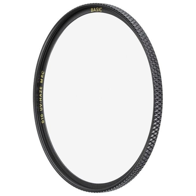 B+W 1100145 Basic UV MRC Filtro UV 82mm con rivestimento multi-strato e protezione frontale colore Nero