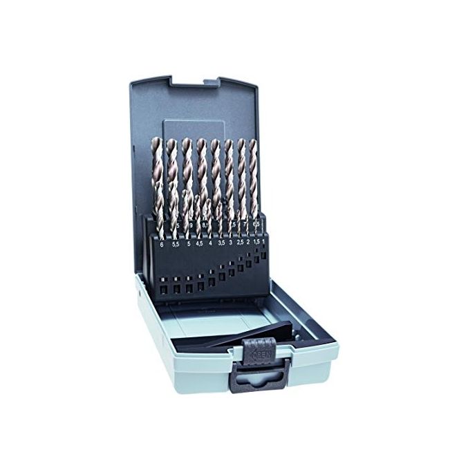 Alpen Punte per Trapano Pro KP 19 in PVC 1-1 10x0.5