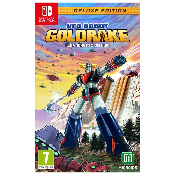 Microids Videogioco Ufo Robot Goldrake il Banchetto Dei Lupi Deluxe Edition per Nintendo Switch