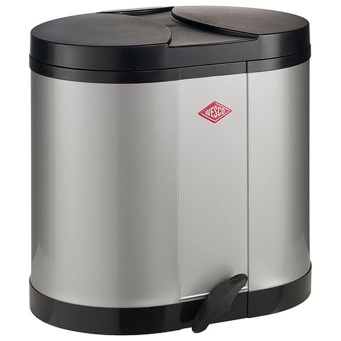 Wesco Pattumiera Beta Silber